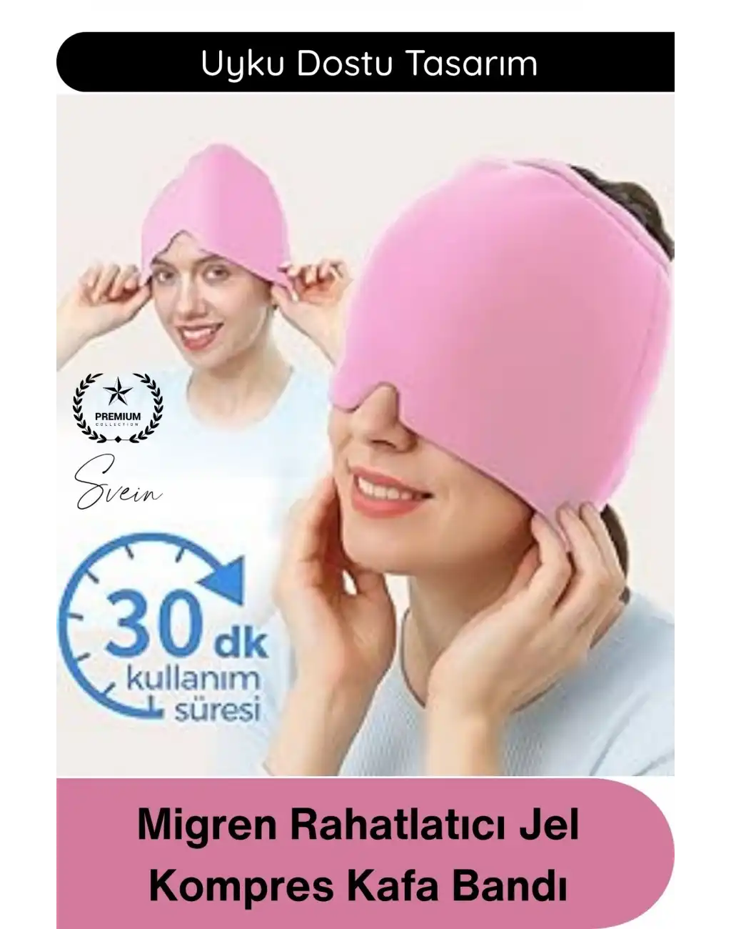 #RahatlatıcıMaske Migren Rahatlatıcı Jel Kompres Kafa Bandı Soğuk Sıcak Terapi Baş Ağrısı Uyku Göz Dinlendirme Elastik Medikal Silikon Kompresyon Bandı Sinüzit Stres Yorgunluk Rahatlatıcı Maske