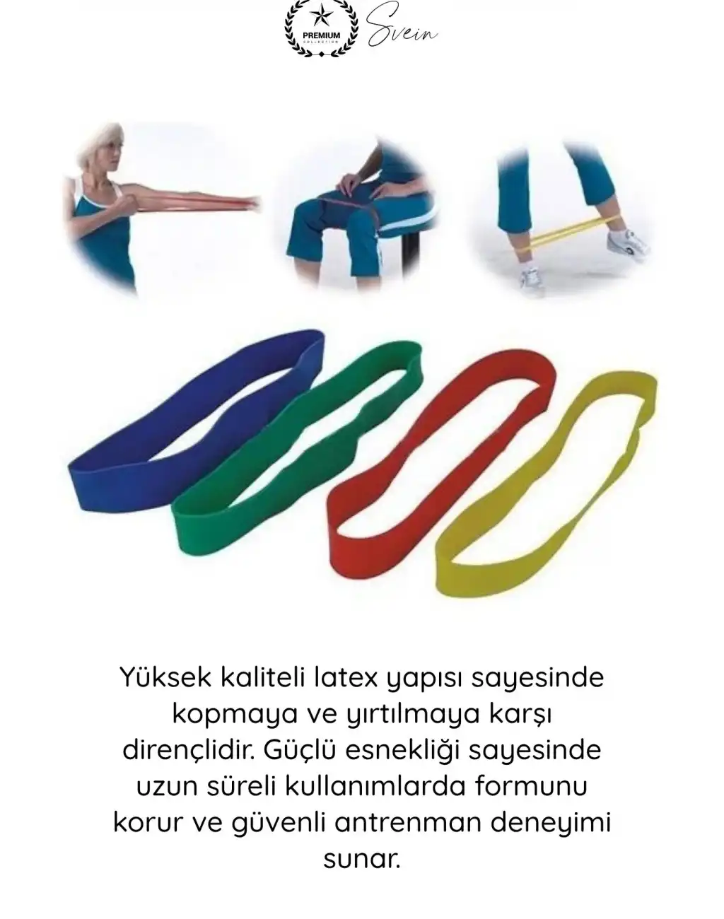 #PilatesBandı Pilates Bandı Latex Direnç Lastiği Fitness Yoga Egzersiz Esneme Kas Güçlendirme Spor Bandı Dayanıklı Elastik Antrenman Pilates Aerobik Isınma Ev Spor Ekipmanı 119x14.7 cm