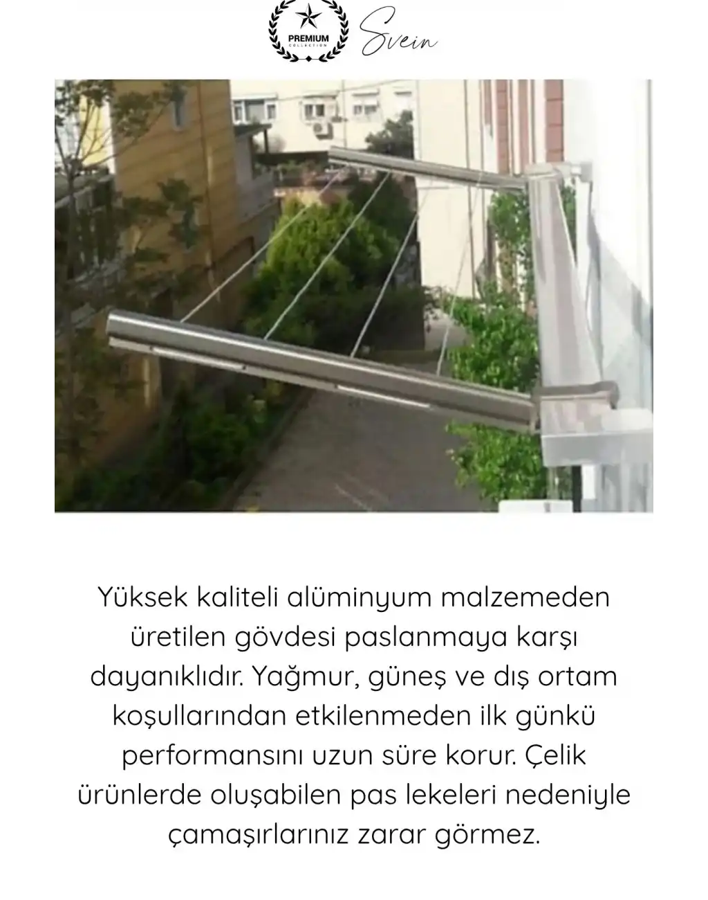 8x3 ve 6x2.5 cm Uyumlu Alüminyum Balkon Çamaşır Askılığı Takılabilir Küpeşte Kurutmalık Kare Boru Uyumlu Paslanmaz Metalik Hafif Dayanıklı 15 Kg Kapasiteli Pratik Montajlı İpli Ev Dış Mekan Askısı