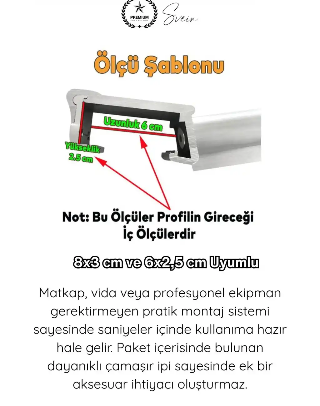 8x3 ve 6x2.5 cm Uyumlu Alüminyum Balkon Çamaşır Askılığı Takılabilir Küpeşte Kurutmalık Kare Boru Uyumlu Paslanmaz Metalik Hafif Dayanıklı 15 Kg Kapasiteli Pratik Montajlı İpli Ev Dış Mekan Askısı