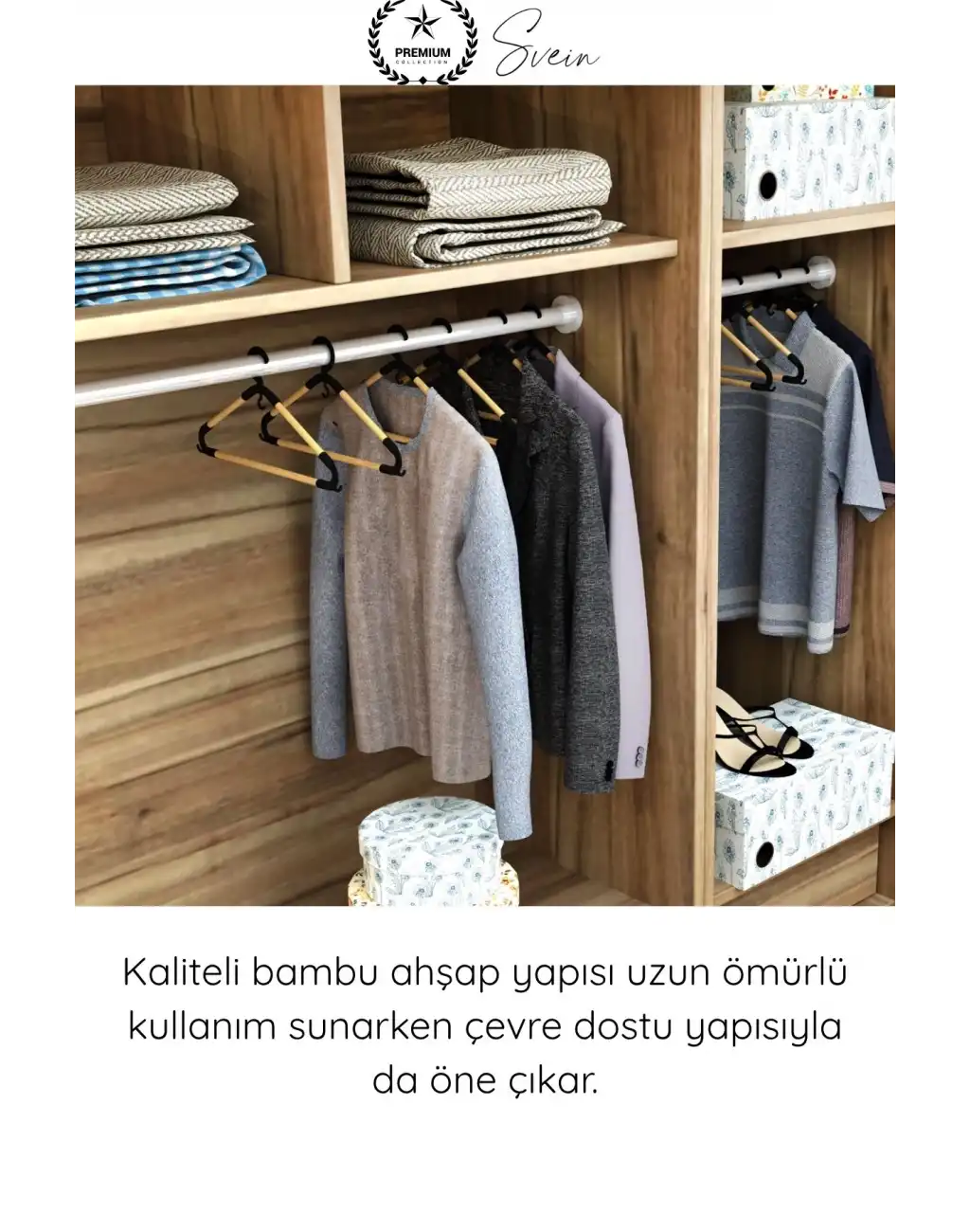 #Askı 3lü Bambu Ahşap Elbise Askısı Yetişkin Doğal Ahşap Kaymaz Dayanıklı Kıyafet Askılığı Gömlek Ceket Pantolon Elbise Dolap Düzenleyici Askı Seti