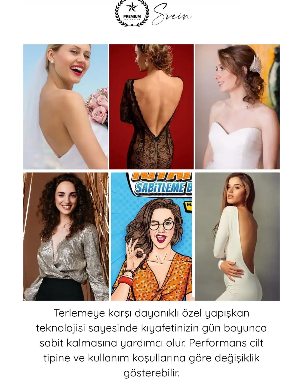 #ElbiseBandı Hipoalerjenik Kıyafet Sabitleme Bandı 2 Ebatlı Şeffaf 48 Adet Dekolte Abiye Gelinlik Straplez Gömlek Elbise Pantolon Etek Çorap Görünmez Çift Taraflı Cilt Dostu Bant