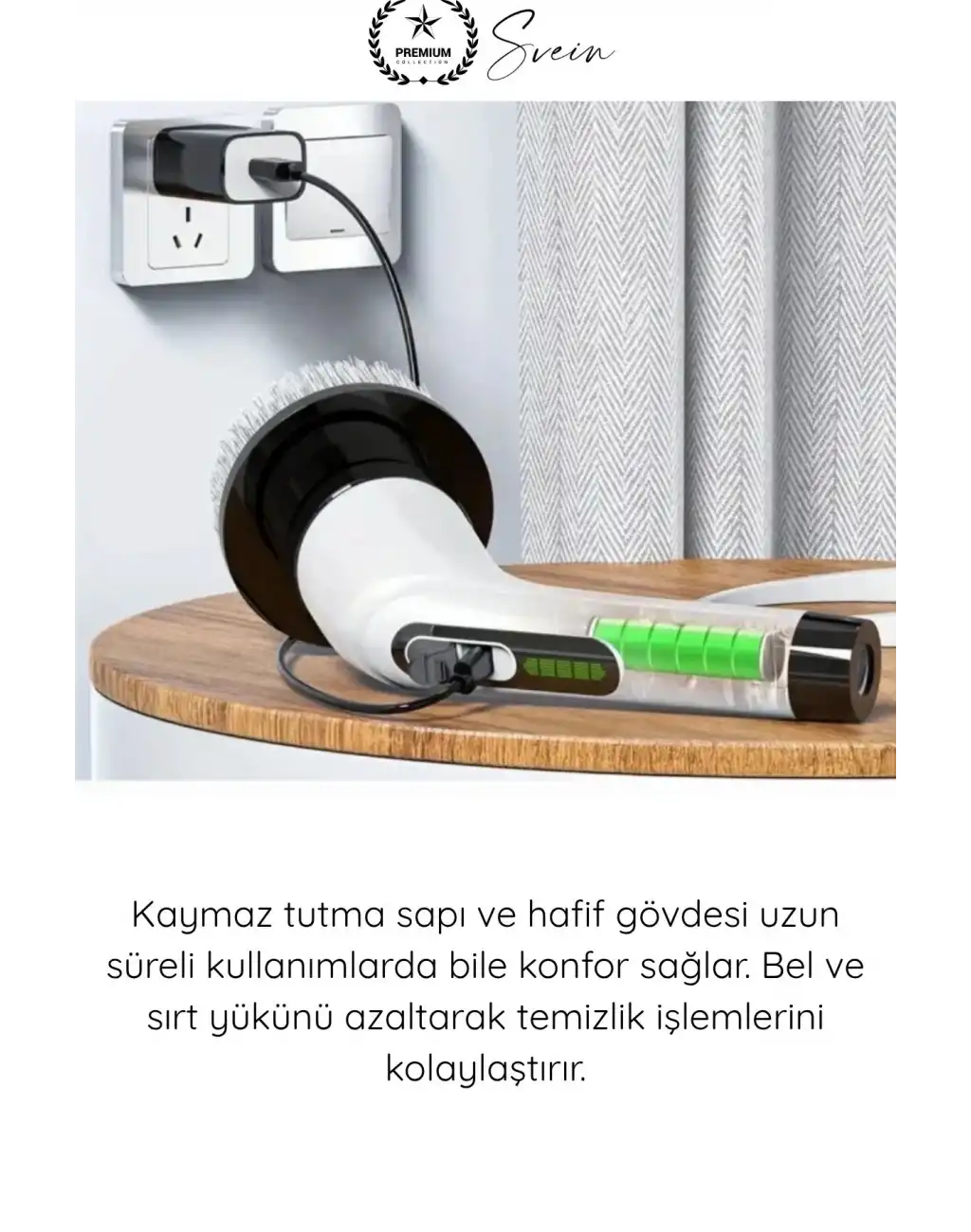 #Fırça Teleskopik Saplı Şarjlı Banyo Mutfak 7 in 1 Kablosuz Elektrikli Temizlik Fırçası Seti USB Şarjlı Döner Temizlik Fırçası Fayans Küvet Lavabo Araç Temizlik Cihazı