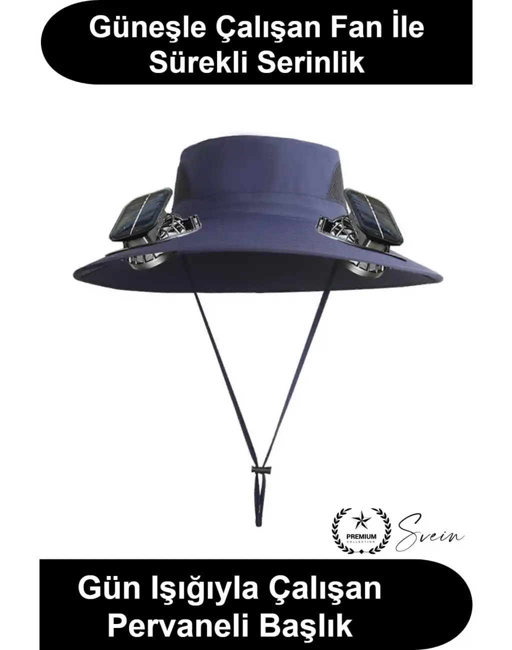 Güneş Enerjili Fanlı Balıkçı Şapka Solar Panelli Vantilatörlü Geniş Siperlikli Kamp Doğa Yürüyüşü Bahçe Yazlık Havalandırmalı Fileli Ayarlanabilir Çene İpli Outdoor Serinletici Safari Tekne Seyahat