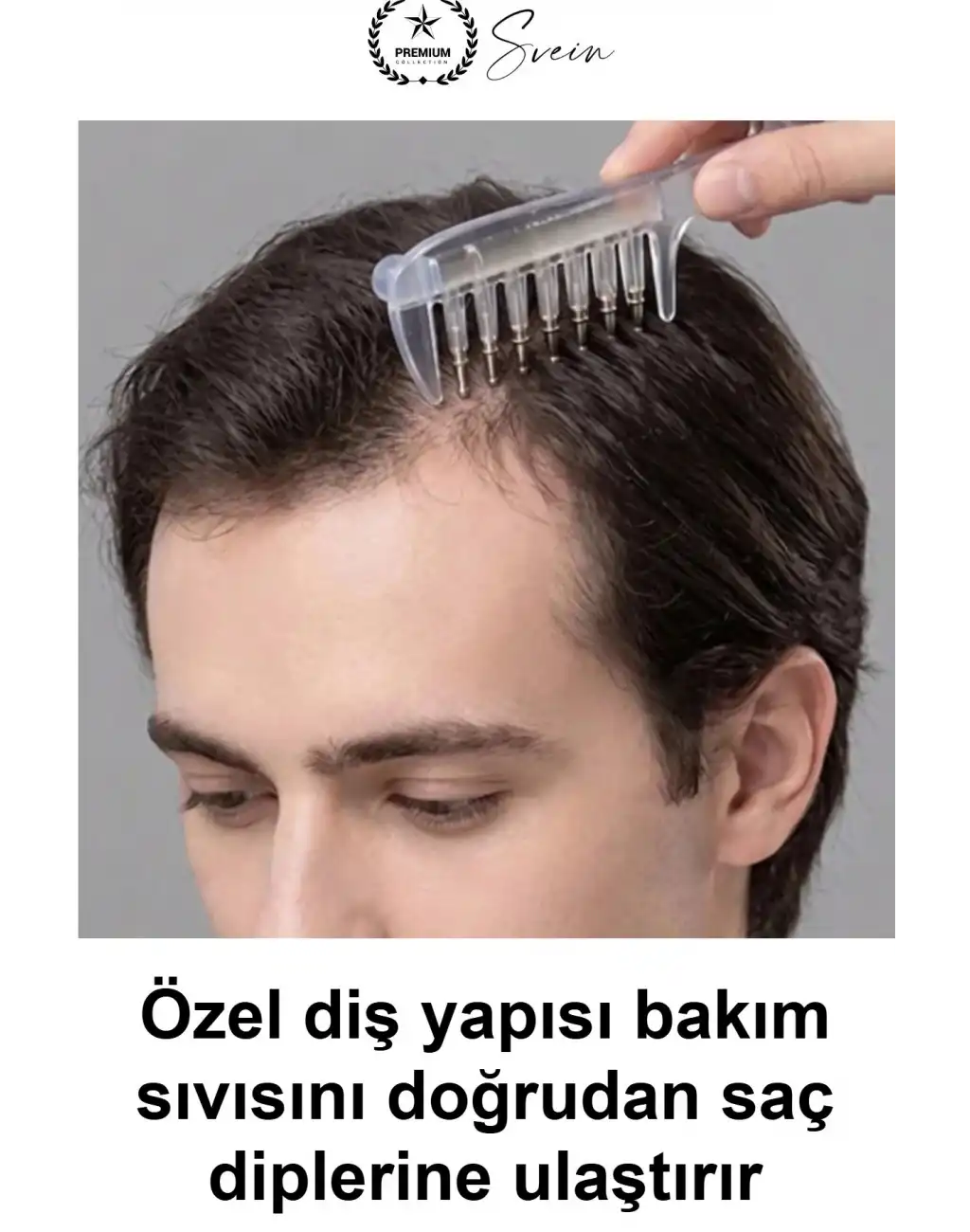 Saç Bakım Yağı Uygulama Tarağı Serum Aplikatörü Yeniden Doldurulabilir Hazneli Sızdırmaz Contalı Kafa Derisi Masajı Şeffaf Pembe Taşınabilir Yıkanabilir Besleyici Sıvı Dağıtıcı Kompakt Model