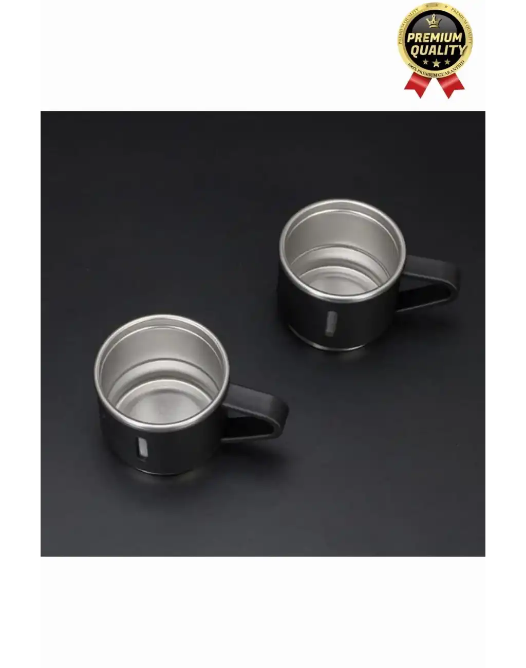 Kaliteli Paslanmaz Çelik Çift Katmanlı Sıcak Soğuk 3 Bardaklı Vakumlu Termos Çanta Hediyeli 550 Ml