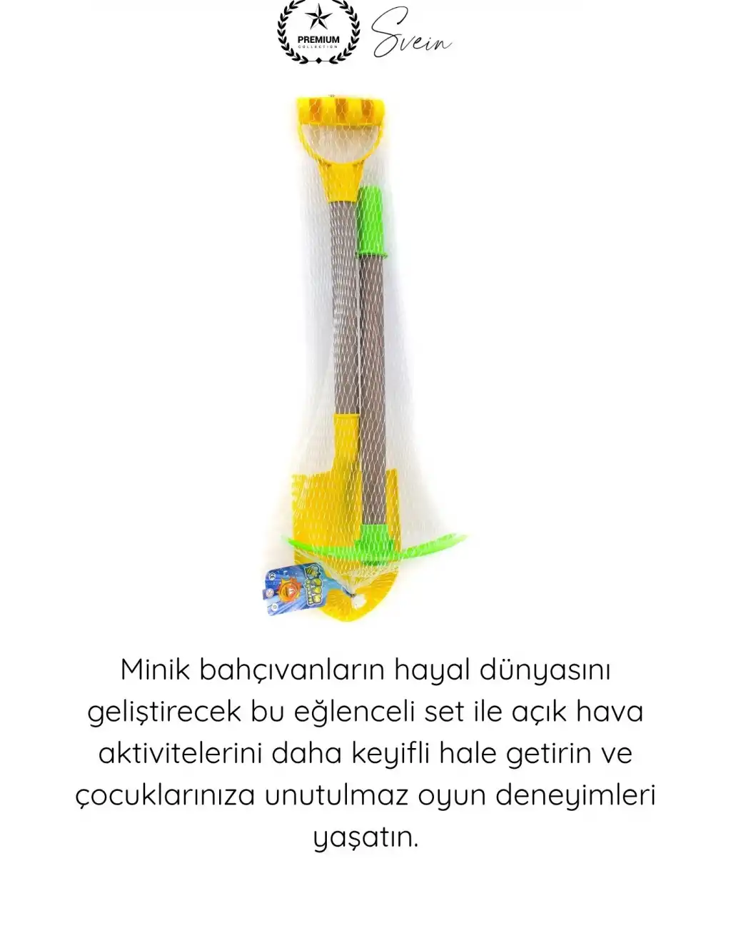 #KazmaKürek İkili Bahçe Seti Çocuk Kazma Kürek Oyuncak Kum Plaj Toprak Bahçe Oyun Seti Dayanıklı Plastik Ergonomik Saplı 50 Cm 2 Başlı Çapa Piknik Dış Mekan Aktivite Eğitici Gelişim Aracı