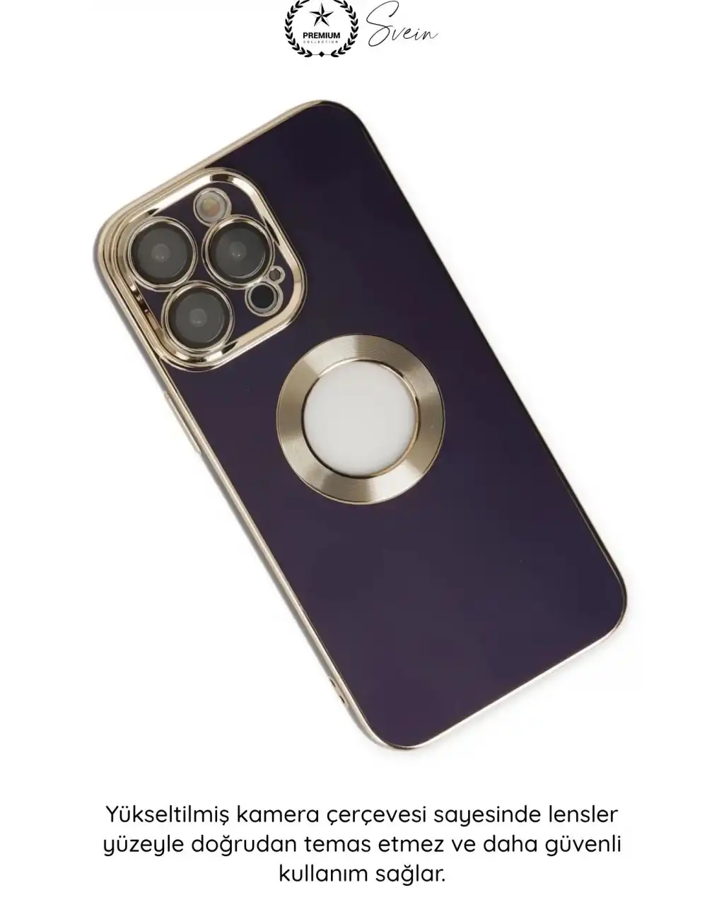 #Kılıf iPhone 14 Pro Max Uyumlu Silikon Kılıf Darbe Korumalı Kamera Lens Çerçeveli Esnek Yumuşak Dokulu Kaymaz Yüzeyli Çizilmeye Dayanıklı İnce Tasarım Koruyucu Telefon Kapak