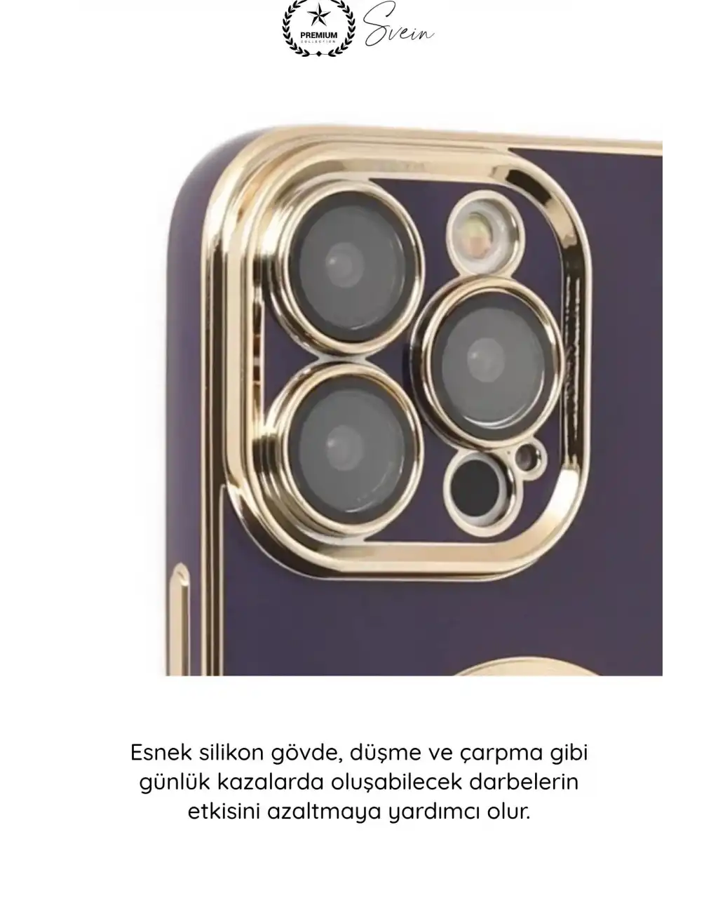 #Kılıf iPhone 14 Pro Max Uyumlu Silikon Kılıf Darbe Korumalı Kamera Lens Çerçeveli Esnek Yumuşak Dokulu Kaymaz Yüzeyli Çizilmeye Dayanıklı İnce Tasarım Koruyucu Telefon Kapak