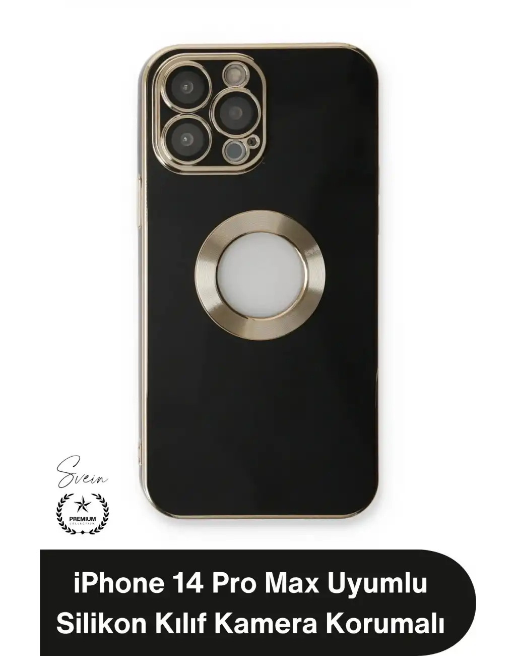 #Kılıf iPhone 14 Pro Max Uyumlu Silikon Kılıf Darbe Korumalı Kamera Lens Çerçeveli Esnek Yumuşak Dokulu Kaymaz Yüzeyli Çizilmeye Dayanıklı İnce Tasarım Koruyucu Telefon Kapak