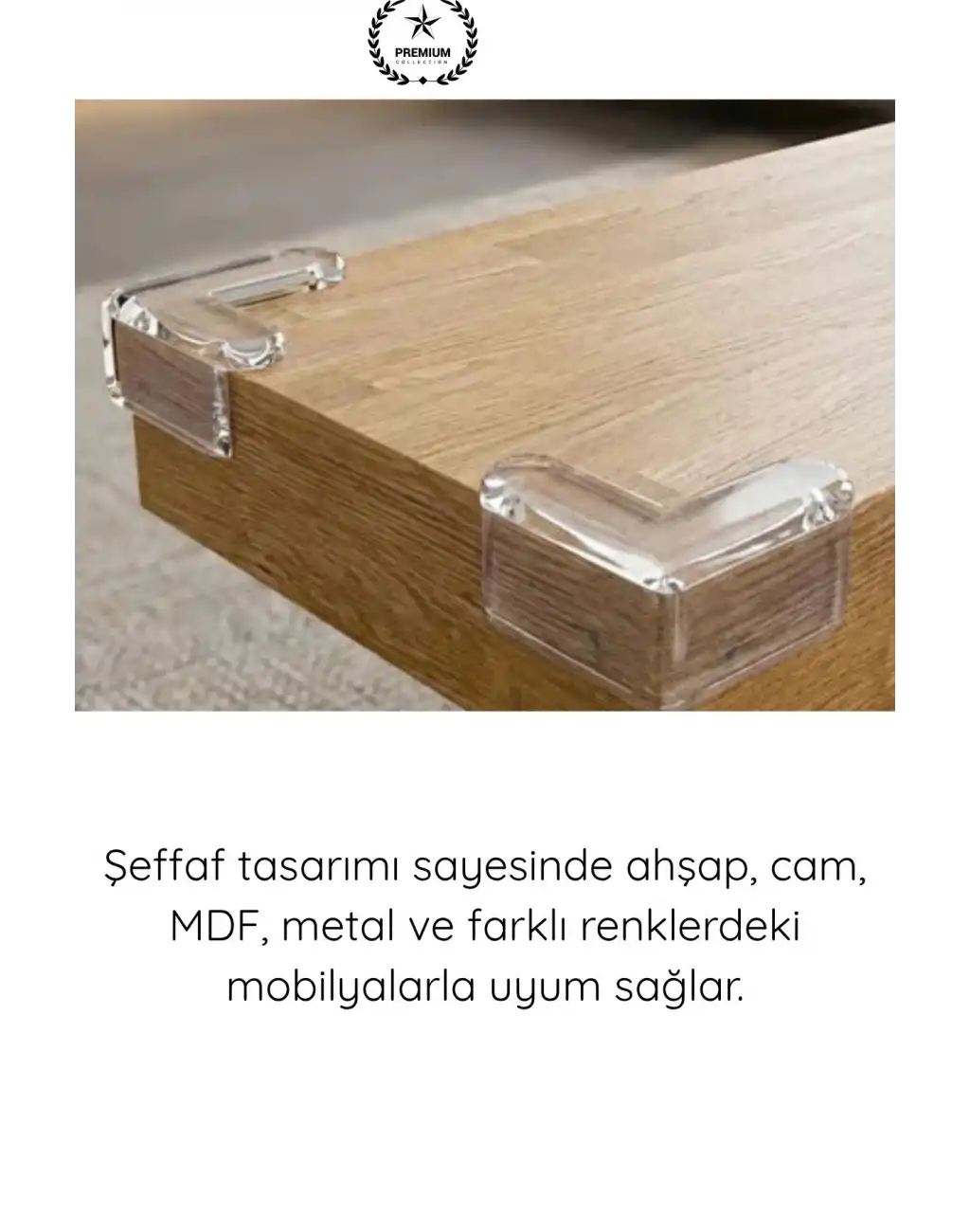 #KöşeKoruma Silikon Şeffaf Masa Kenarı Koruma Aparatı 4 Adet Yapışkanlı Köşe Koruyucu Bebek Çocuk Güvenlik Darbe Önleyici Sehpa Dolap TV Ünitesi Mobilya Köşe Koruması Yumuşak PVC 90 Derece
