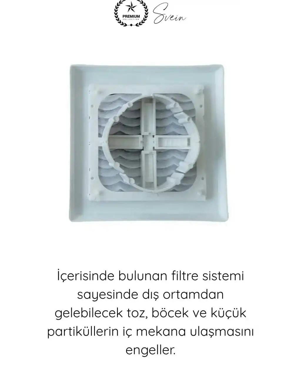 #Menfez Kare Baca Kapağı Ayarlı Duvar Menfezi Antrasit Gri Filtreli Havalandırma Kapağı Plastik Ventilasyon Paneli Toz Böcek Önleyici Dekoratif Hava Çıkış Izgarası Dayanıklı Kullanım 17x17 cm