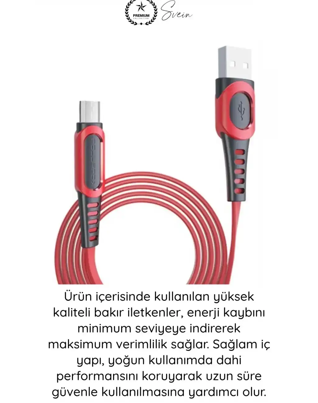 #MicroUSB Süper Hızlı DC01 Micro USB Şarj Kablosu 1M 2.4A Hızlı Veri Aktarım Android Telefon Tablet Powerbank Uyumlu Dayanıklı Bakır İletken Kırmızı Senkronizasyon Enerji Bağlantı Aksesuarı