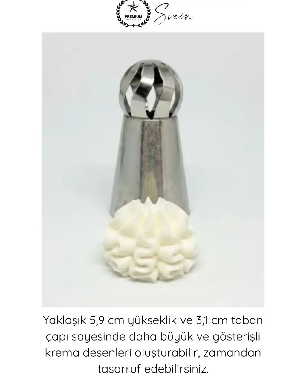 #PastaSüsleme Pasta Süsleme 5li Profesyonel Büyük Boy Paslanmaz Çelik Krema Sıkma Fırfır Duy Uçları Cupcake Pasta Dekorasyon Rus Duyu Şanti Krema Çiçek Desen Süsleme Seti