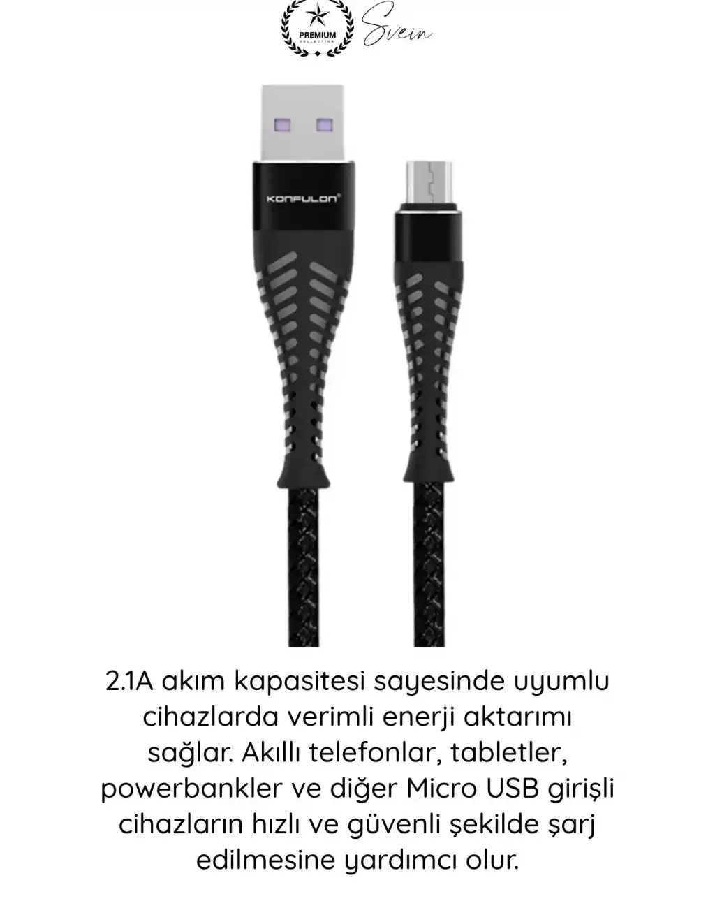 #ŞarjKablo Süper Hızlı Destekleyici S61 Micro USB Kablo 1.2M 2.1A Hızlı Şarj Veri Aktarım Naylon Örgülü Metal Uçlu Dayanıklı Android Telefon Tablet Powerbank Uyumlu Premium Şarj Kablosu Kırmızı