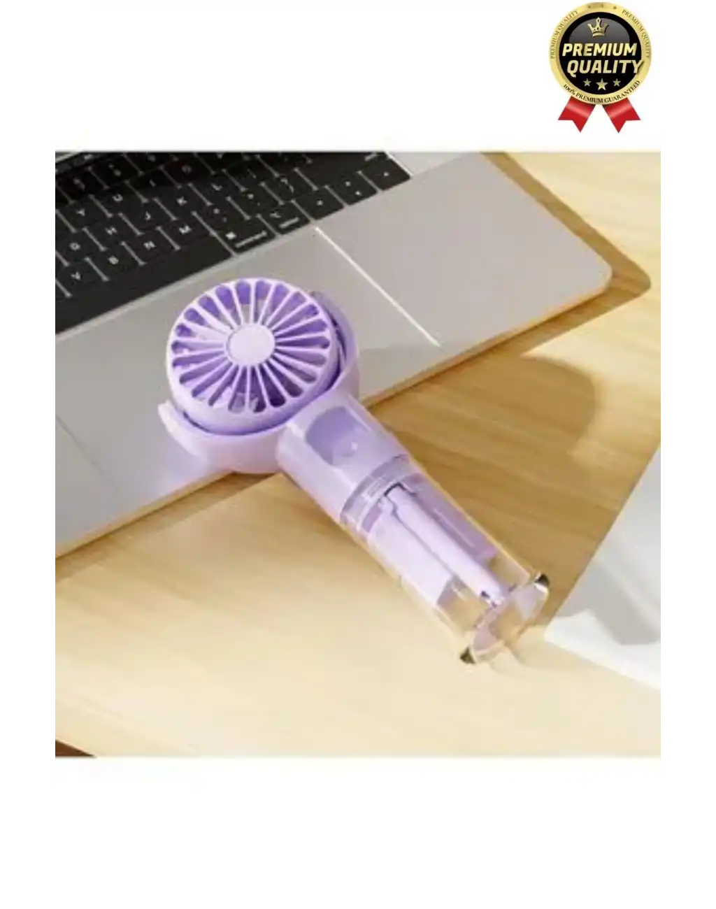 Taşınabilir Serinletici Klima Usb Şarjlı 3 Kademeli 1200 mAh Su Hazneli Püskürtmeli Mini Vantilatör