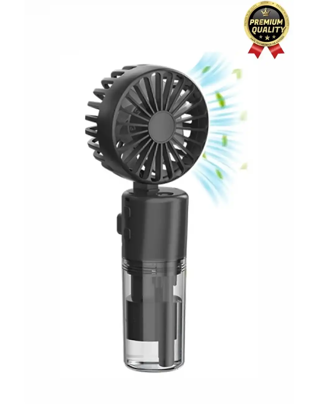 Taşınabilir Serinletici Klima Usb Şarjlı 3 Kademeli 1200 mAh Su Hazneli Püskürtmeli Mini Vantilatör