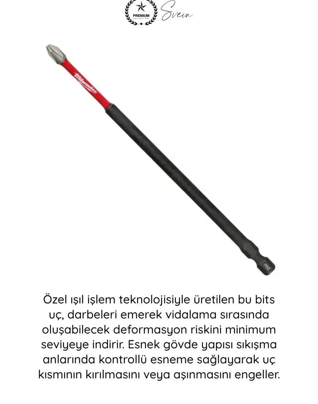 #Vidalama PH2 Yıldız Bits Uç 150 Mm Darbeli Vidalama Tornavida Aksesuarı Profesyonel Çelik Şok Emici Dayanıklı Manyetik Güçlü Uzun Ömürlü Ağır Hizmet El Aleti Parçası