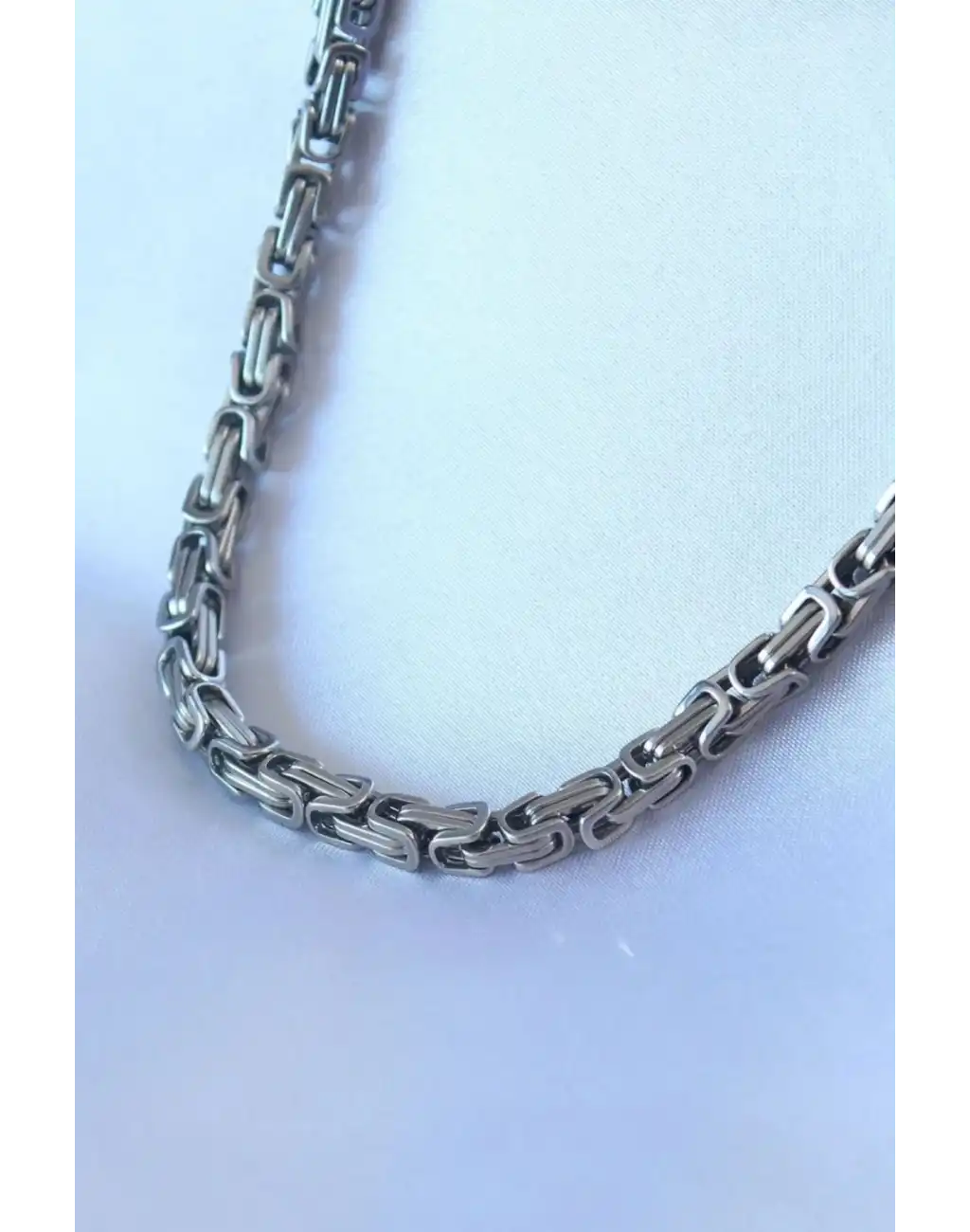 #ZincirKolye 316L Çelik Kral Zincir Erkek Kolye Gümüş Renk 60 cm Kararmaz Paslanmaz Kalın Halkalı Şık Modern Günlük Kombin Takı Aksesuar Dayanıklı Metal Tasarım