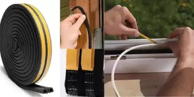 Kaliteli Ses Soğuk ve Toz Geçirmez Sızdırmaz Kauçuk Kapı ve Pencere Fitilleri