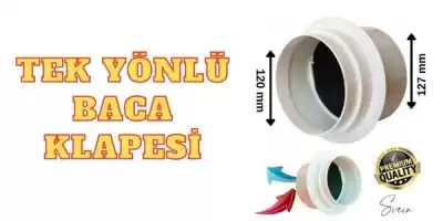 Tek Yönlü Davlumbaz Baca Klapesi: Verimli Havalandırma ve Enerji Tasarrufu Sağlayan Çözümler