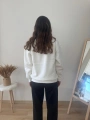 PUL DETAYLI SWEAT BEYAZ
