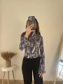 VENEZIA LEOPAR DESEN BLUZ