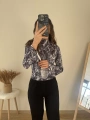 VENEZIA LEOPAR DESEN BLUZ