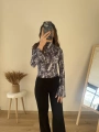 VENEZIA LEOPAR DESEN BLUZ