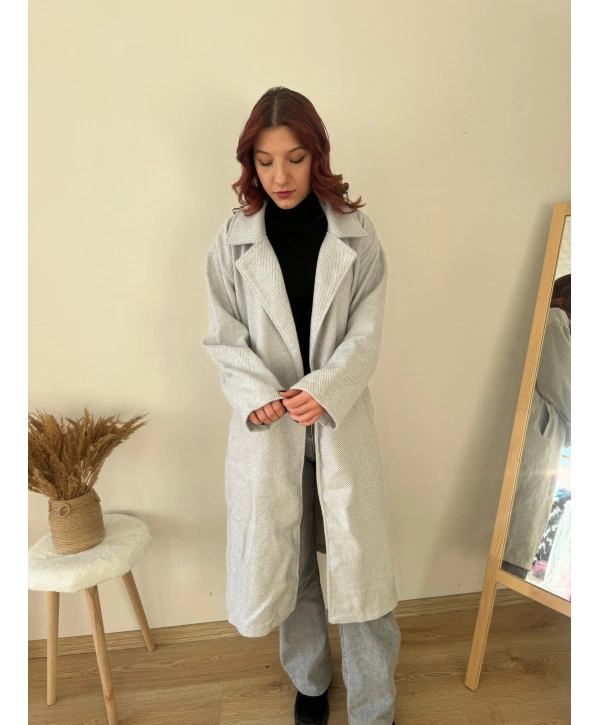 AÇIK GRİ KAŞE KABAN