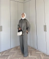Ayşan Oversize Takım -Çağla