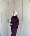 Ayşan Oversize Takım - Bordo