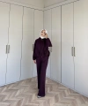 Ayşan Oversize Takım - Bordo