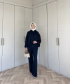 Ayşan Oversize Takım - Lacivert