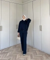 Ayşan Oversize Takım - Lacivert