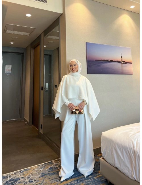 Pelerin Tulum - Beyaz (ÖN SİPARİŞ)