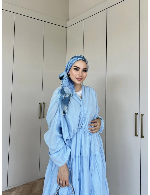 Ema Vual Elbise - Mavi