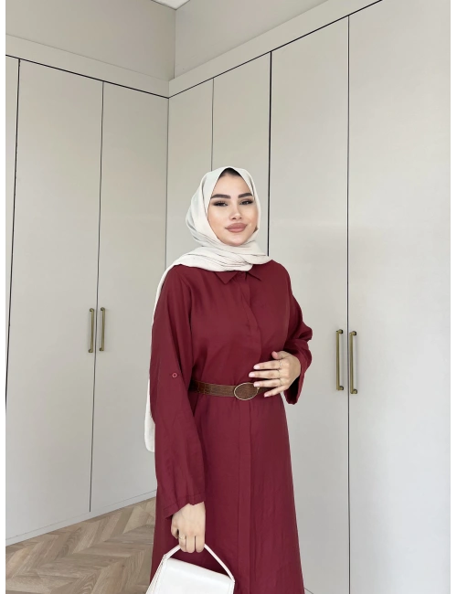 Tezza Elbise - Bordo
