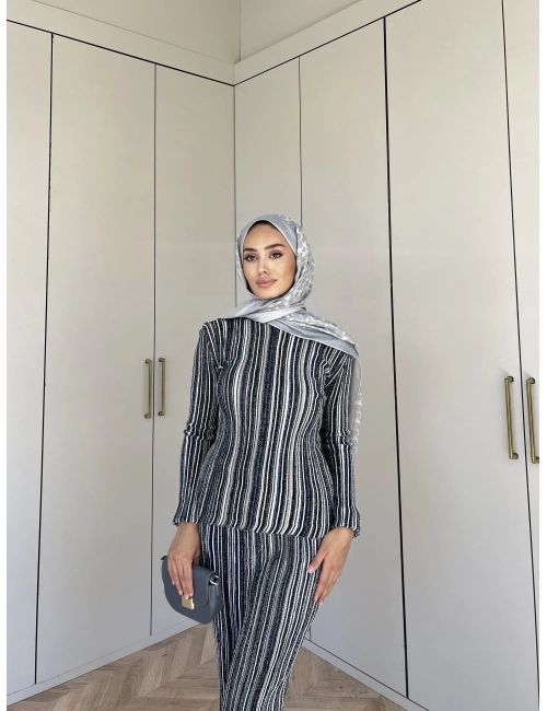 Simli Reyya Takım - Lacivert