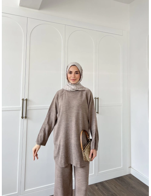 Sonia Triko Takım - Vizon