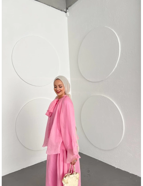 Ahsen Etekli Takım - Pembe