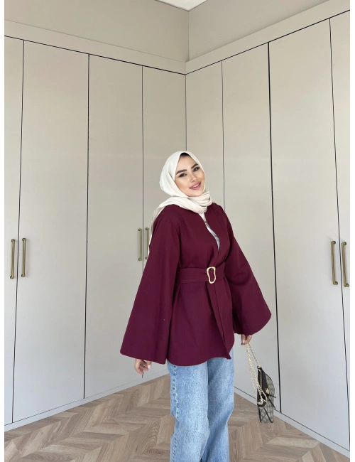 Asos Ceket - Bordo