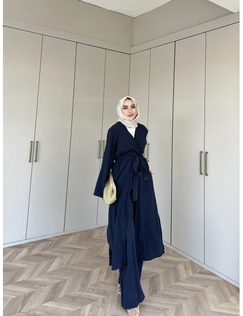 Ferah Kimona Takım - Lacivert
