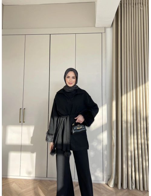 Hale Kemeri Panpon Takım - Siyah