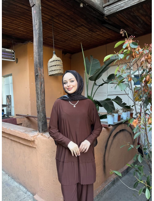 Helina Takım -Kahve