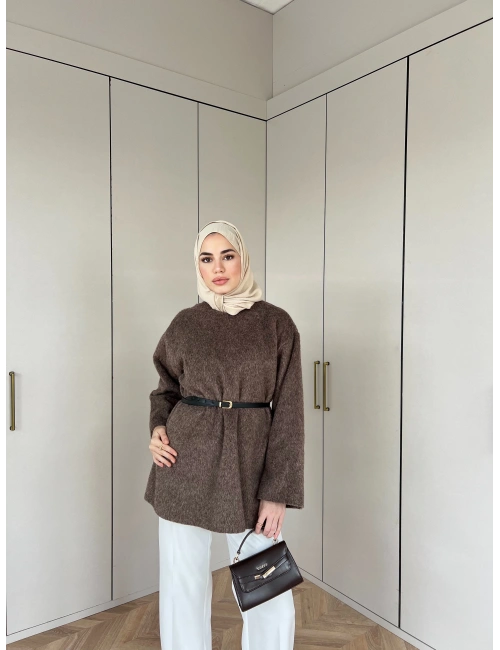 Kıraçlı Kazak - Kahve