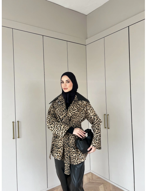 Leopar Ceket