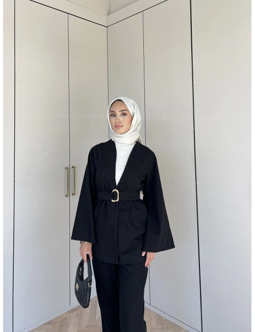 Makka Kot Takım - Siyah