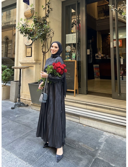 MELDA ELBİSE - SİYAH