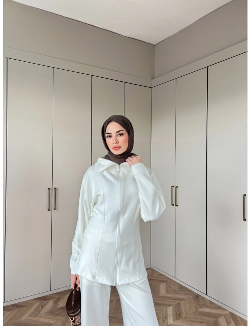 Muzi Oysh Takım - Beyaz